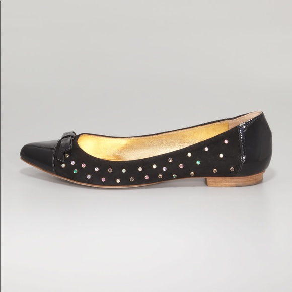 kate spade Shoes - Kate Spade Emma stone, suede & patent leather flat